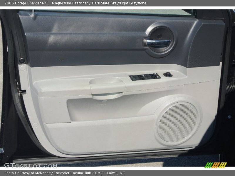 Magnesium Pearlcoat / Dark Slate Gray/Light Graystone 2006 Dodge Charger R/T