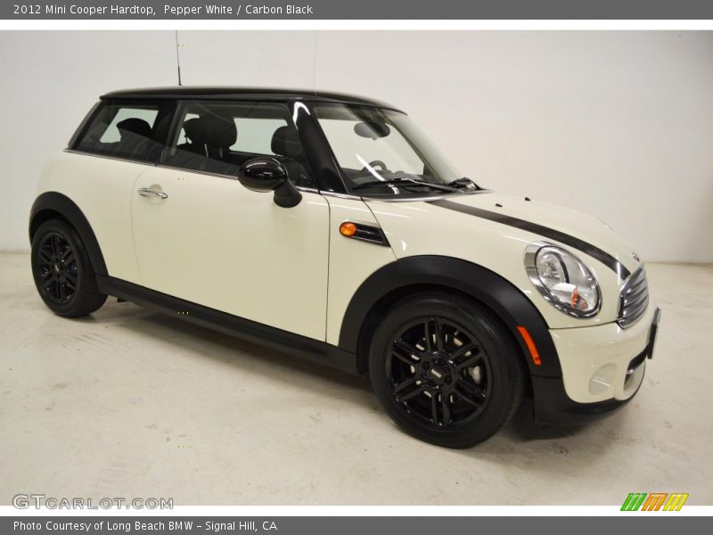 Pepper White / Carbon Black 2012 Mini Cooper Hardtop