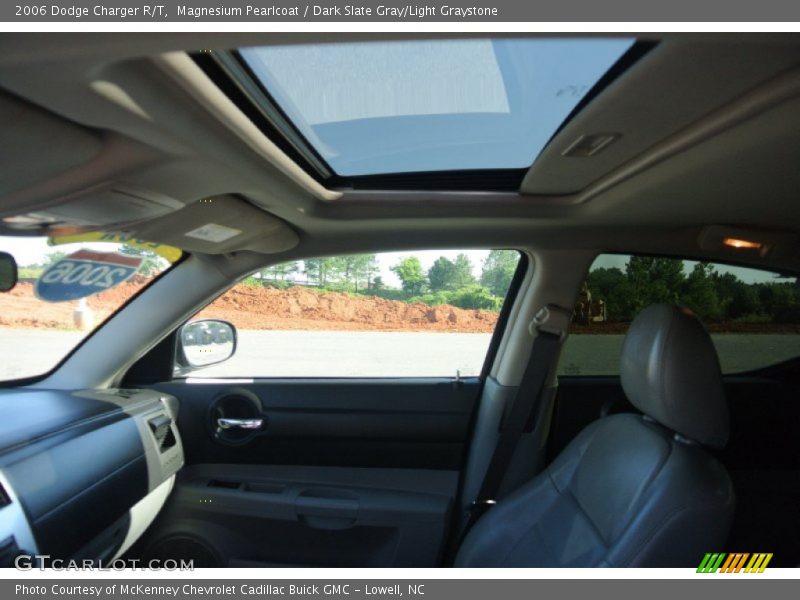 Magnesium Pearlcoat / Dark Slate Gray/Light Graystone 2006 Dodge Charger R/T