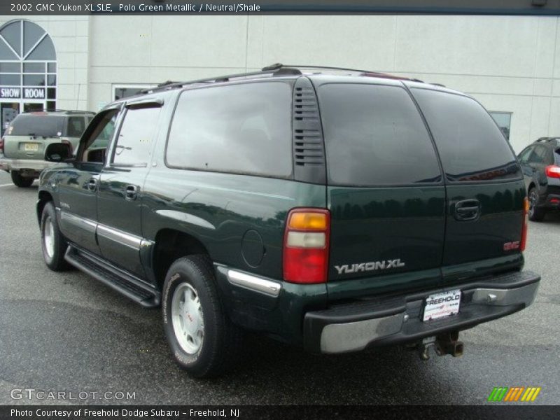 Polo Green Metallic / Neutral/Shale 2002 GMC Yukon XL SLE