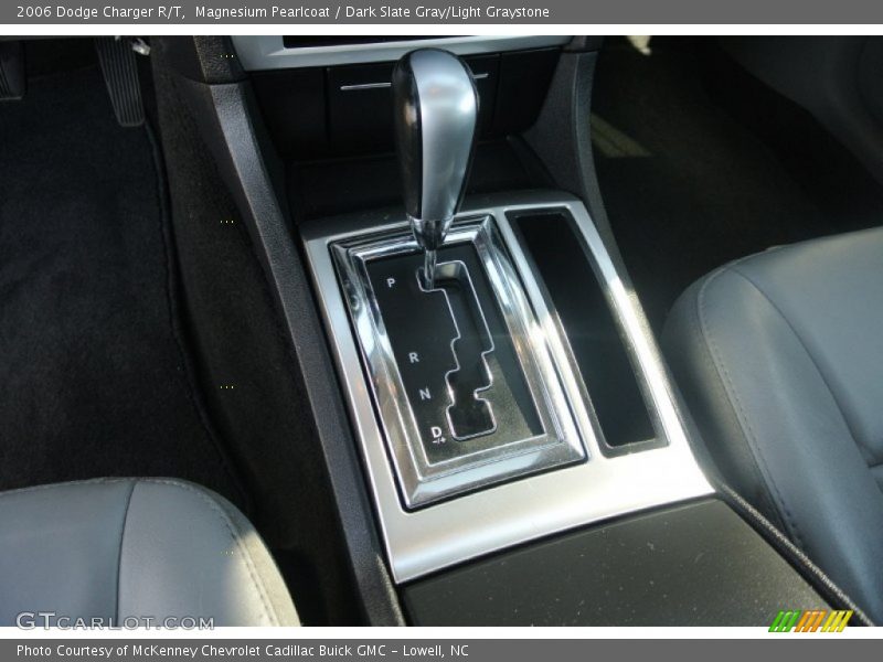 Magnesium Pearlcoat / Dark Slate Gray/Light Graystone 2006 Dodge Charger R/T