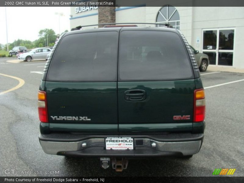 Polo Green Metallic / Neutral/Shale 2002 GMC Yukon XL SLE