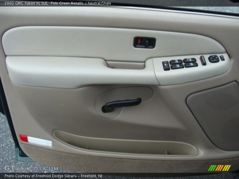 Polo Green Metallic / Neutral/Shale 2002 GMC Yukon XL SLE