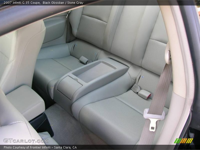 Black Obsidian / Stone Gray 2007 Infiniti G 35 Coupe
