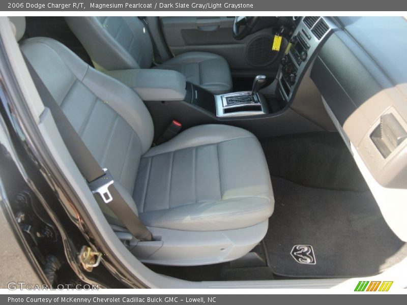 Magnesium Pearlcoat / Dark Slate Gray/Light Graystone 2006 Dodge Charger R/T