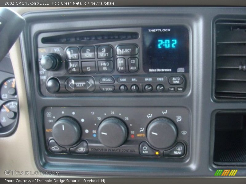 Controls of 2002 Yukon XL SLE