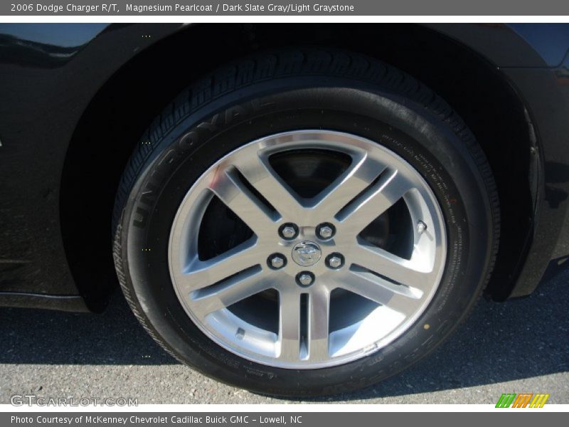 Magnesium Pearlcoat / Dark Slate Gray/Light Graystone 2006 Dodge Charger R/T