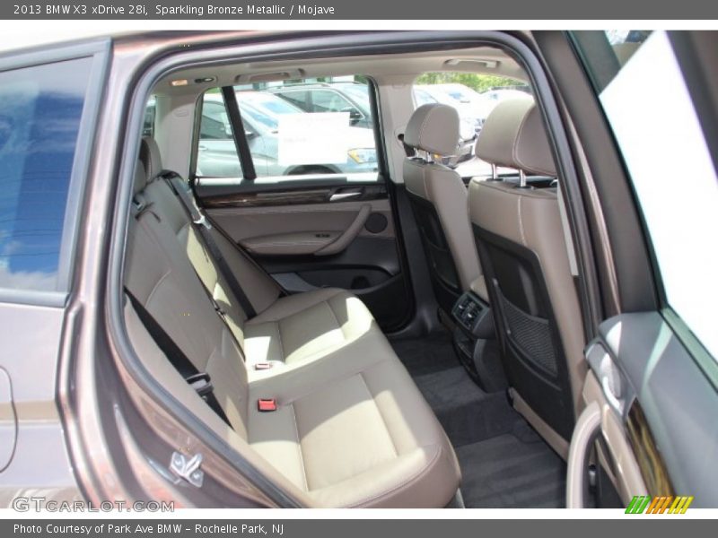 Sparkling Bronze Metallic / Mojave 2013 BMW X3 xDrive 28i
