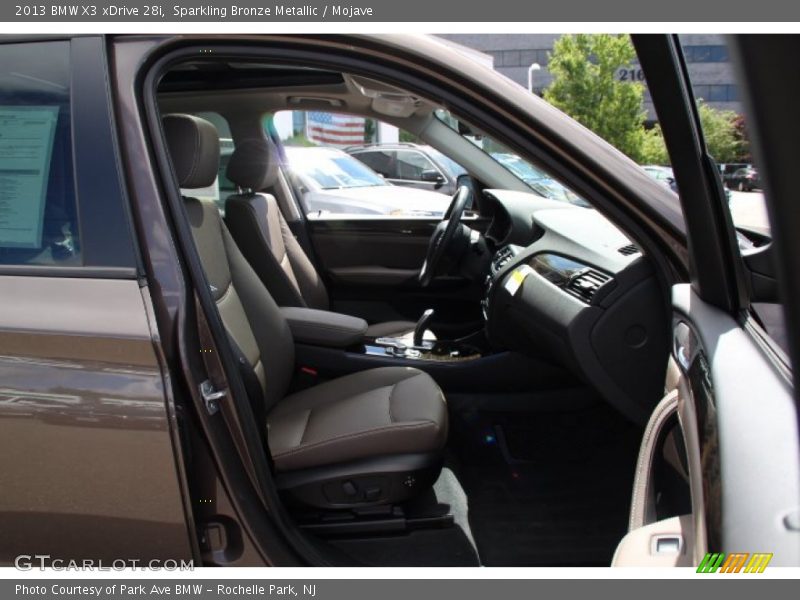 Sparkling Bronze Metallic / Mojave 2013 BMW X3 xDrive 28i