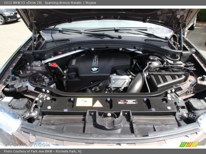 Sparkling Bronze Metallic / Mojave 2013 BMW X3 xDrive 28i
