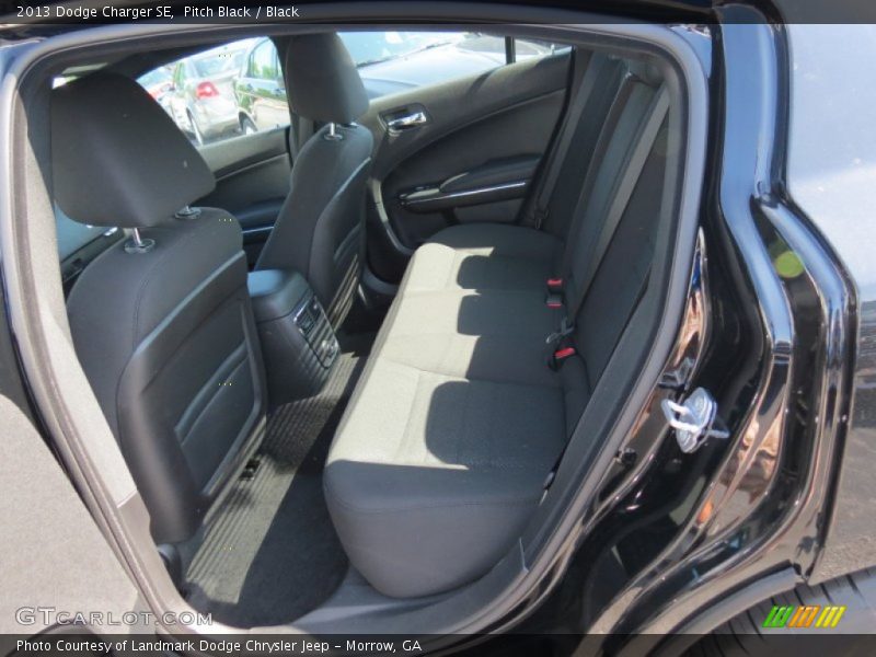 Pitch Black / Black 2013 Dodge Charger SE