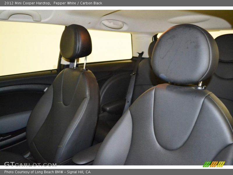 Pepper White / Carbon Black 2012 Mini Cooper Hardtop