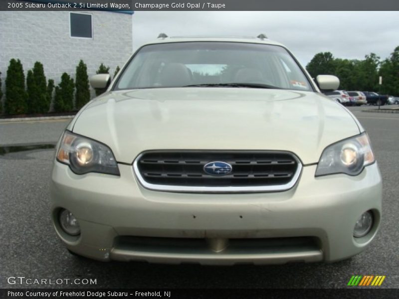 Champagne Gold Opal / Taupe 2005 Subaru Outback 2.5i Limited Wagon