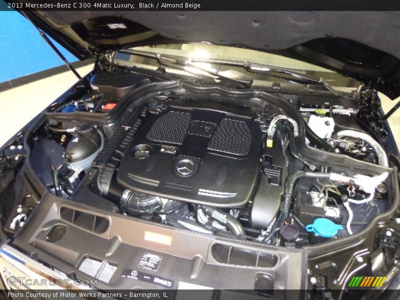 Black / Almond Beige 2013 Mercedes-Benz C 300 4Matic Luxury