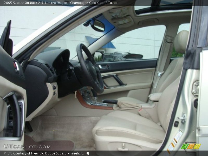 Champagne Gold Opal / Taupe 2005 Subaru Outback 2.5i Limited Wagon
