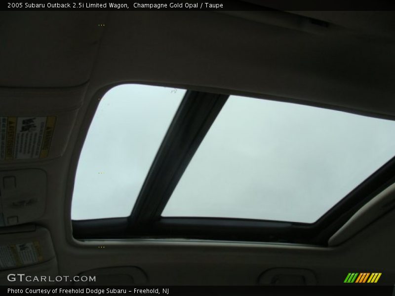 Champagne Gold Opal / Taupe 2005 Subaru Outback 2.5i Limited Wagon