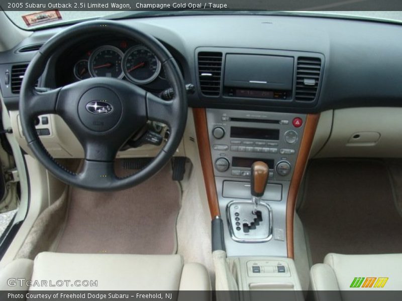 Champagne Gold Opal / Taupe 2005 Subaru Outback 2.5i Limited Wagon