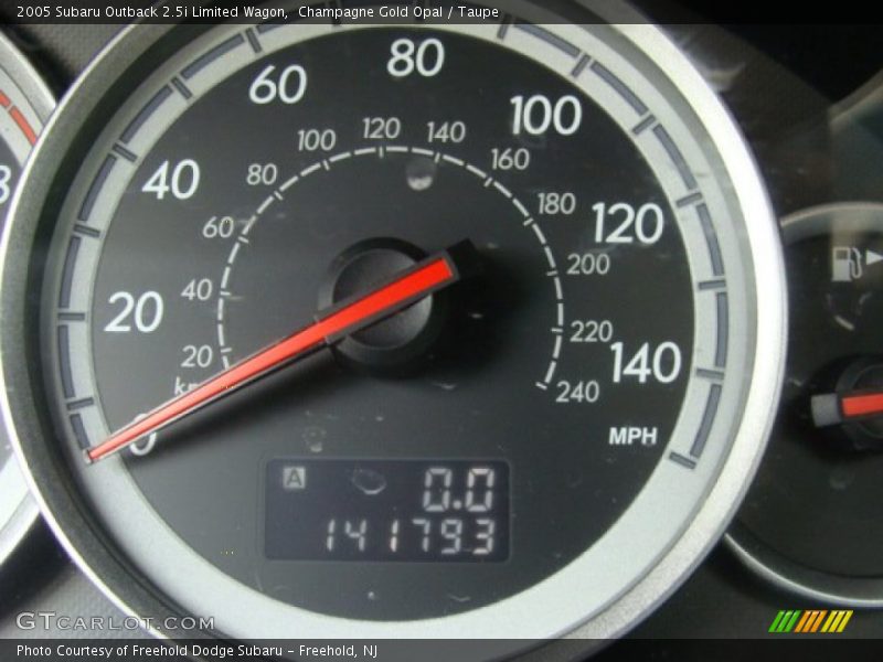 Champagne Gold Opal / Taupe 2005 Subaru Outback 2.5i Limited Wagon