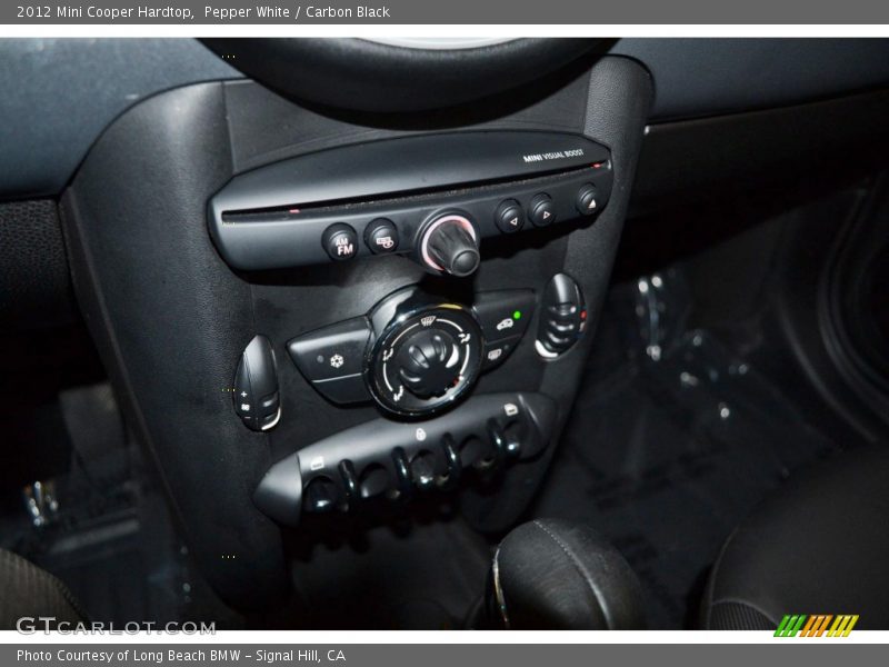 Pepper White / Carbon Black 2012 Mini Cooper Hardtop