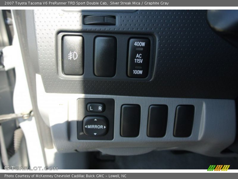 Silver Streak Mica / Graphite Gray 2007 Toyota Tacoma V6 PreRunner TRD Sport Double Cab