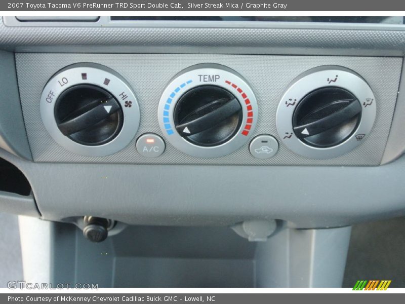 Silver Streak Mica / Graphite Gray 2007 Toyota Tacoma V6 PreRunner TRD Sport Double Cab