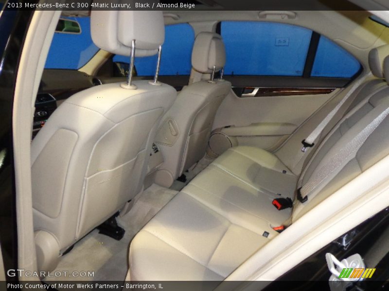 Black / Almond Beige 2013 Mercedes-Benz C 300 4Matic Luxury