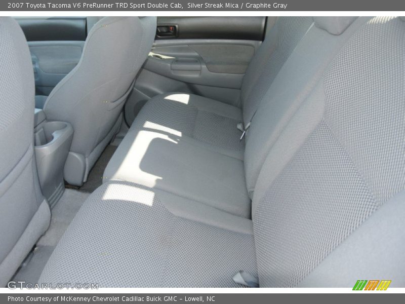Silver Streak Mica / Graphite Gray 2007 Toyota Tacoma V6 PreRunner TRD Sport Double Cab