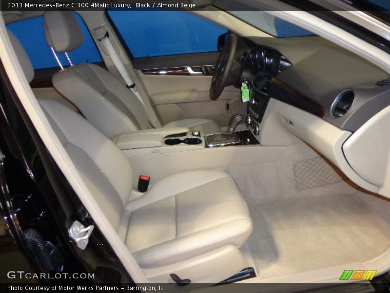 Black / Almond Beige 2013 Mercedes-Benz C 300 4Matic Luxury