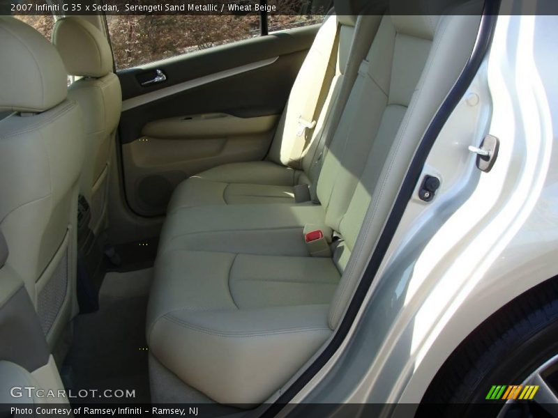 Serengeti Sand Metallic / Wheat Beige 2007 Infiniti G 35 x Sedan