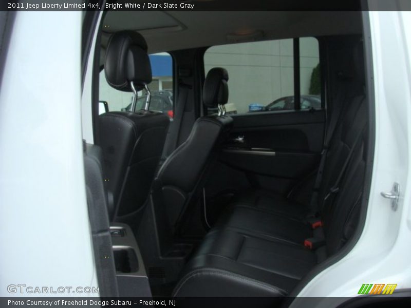 Bright White / Dark Slate Gray 2011 Jeep Liberty Limited 4x4