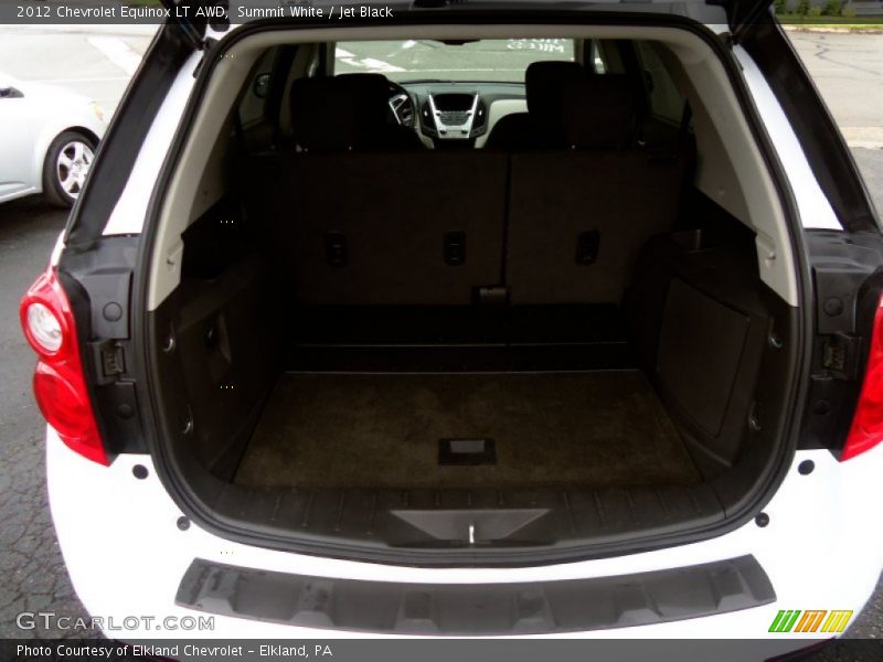 Summit White / Jet Black 2012 Chevrolet Equinox LT AWD