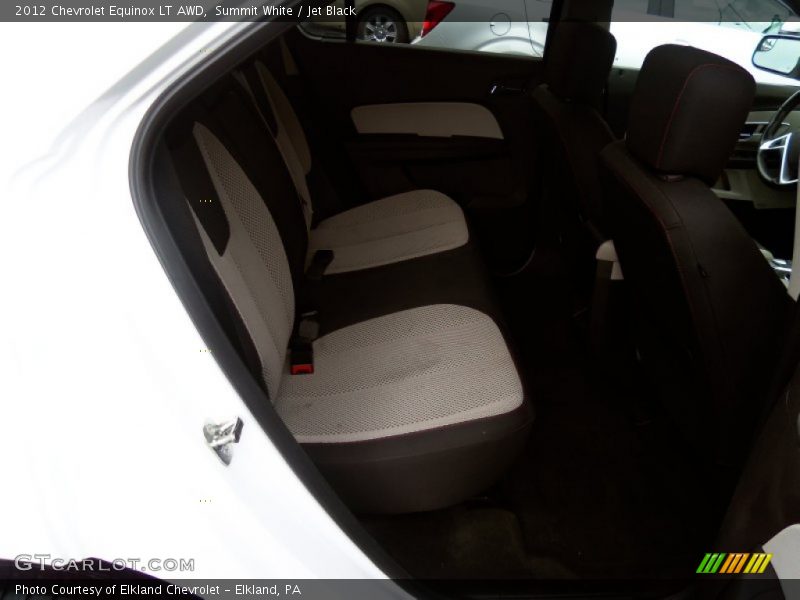 Summit White / Jet Black 2012 Chevrolet Equinox LT AWD