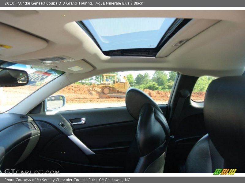 Aqua Minerale Blue / Black 2010 Hyundai Genesis Coupe 3.8 Grand Touring