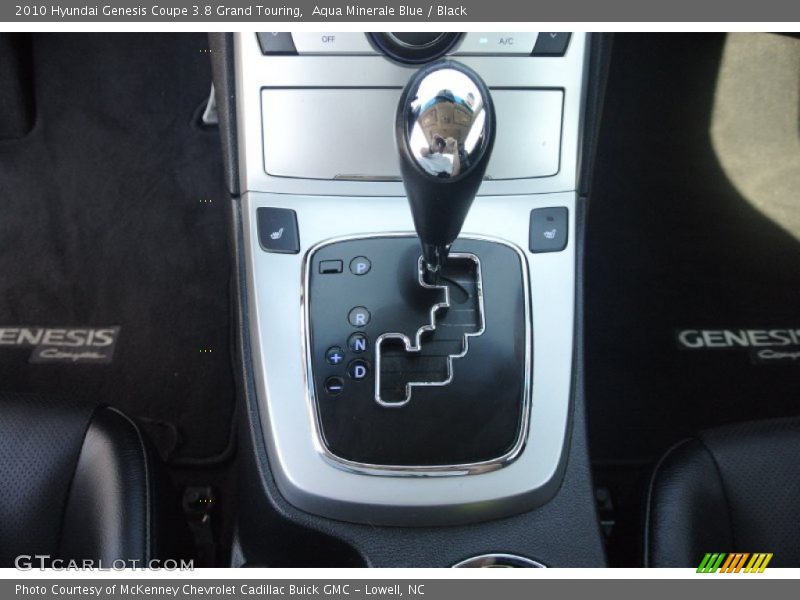 Aqua Minerale Blue / Black 2010 Hyundai Genesis Coupe 3.8 Grand Touring