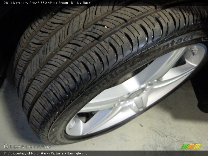 Black / Black 2011 Mercedes-Benz S 550 4Matic Sedan