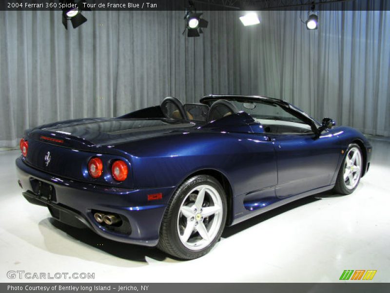 Tour de France Blue / Tan 2004 Ferrari 360 Spider