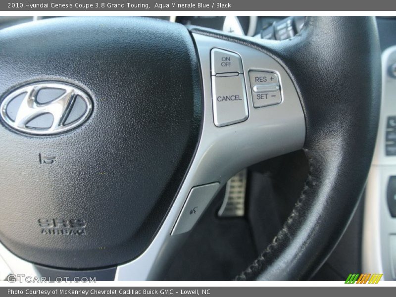 Aqua Minerale Blue / Black 2010 Hyundai Genesis Coupe 3.8 Grand Touring