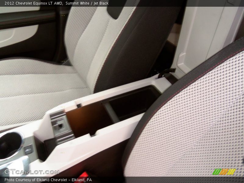 Summit White / Jet Black 2012 Chevrolet Equinox LT AWD