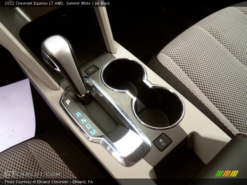 Summit White / Jet Black 2012 Chevrolet Equinox LT AWD