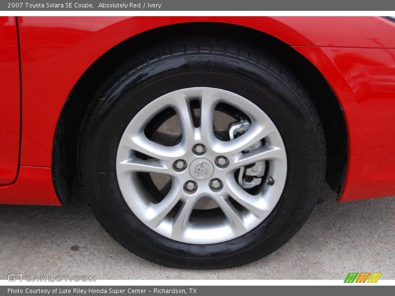 Absolutely Red / Ivory 2007 Toyota Solara SE Coupe