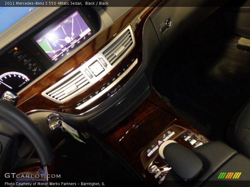 Black / Black 2011 Mercedes-Benz S 550 4Matic Sedan