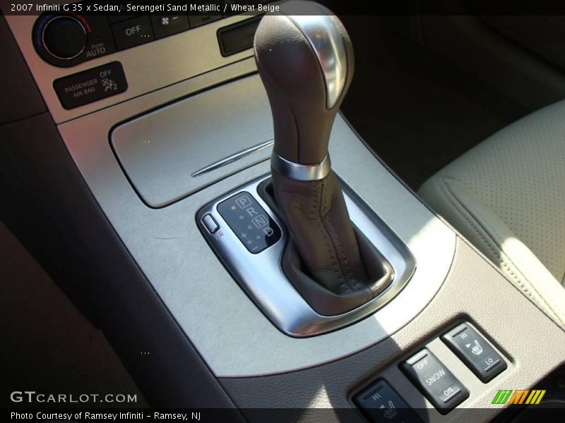 Serengeti Sand Metallic / Wheat Beige 2007 Infiniti G 35 x Sedan