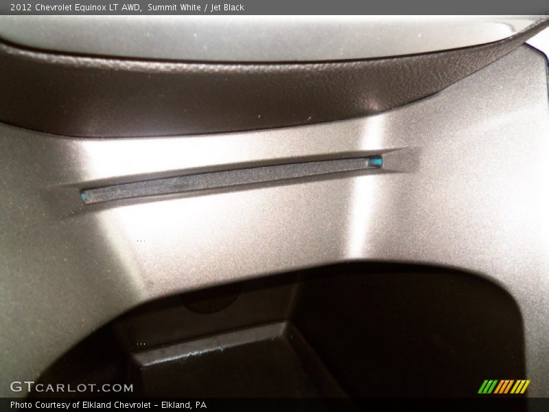 Summit White / Jet Black 2012 Chevrolet Equinox LT AWD