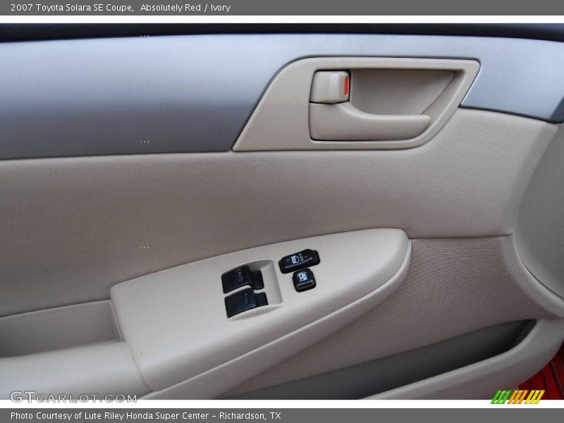 Absolutely Red / Ivory 2007 Toyota Solara SE Coupe