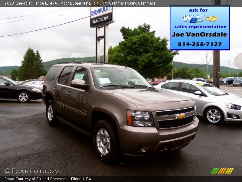 Mocha Steel Metallic / Light Cashmere/Dark Cashmere 2013 Chevrolet Tahoe LS 4x4