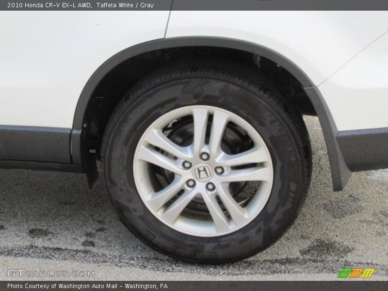 Taffeta White / Gray 2010 Honda CR-V EX-L AWD