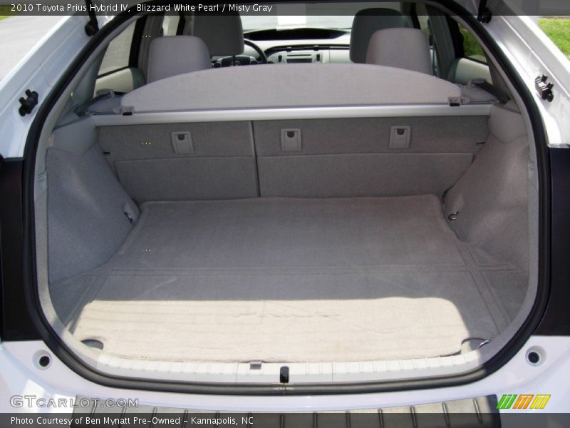 Blizzard White Pearl / Misty Gray 2010 Toyota Prius Hybrid IV