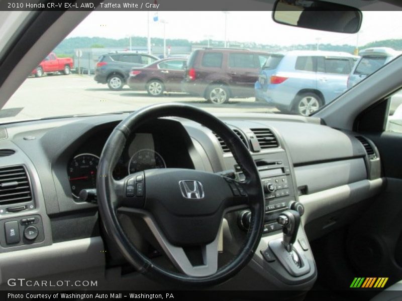 Taffeta White / Gray 2010 Honda CR-V EX-L AWD
