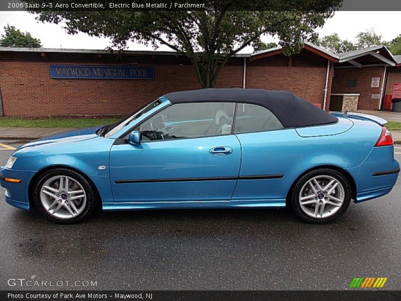  2006 9-3 Aero Convertible Electric Blue Metallic