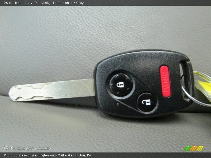 Taffeta White / Gray 2010 Honda CR-V EX-L AWD